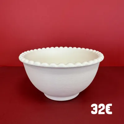 Photo des pièces de céramique avec leur prix