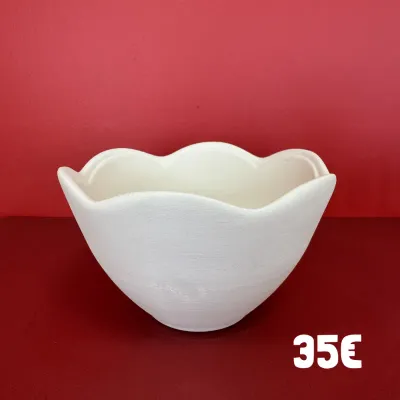 Photo des pièces de céramique avec leur prix